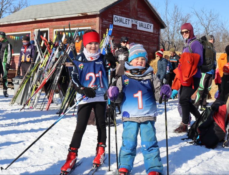 Beautiful weekend for CrossCountry Ski Association of Manitoba Provincials CHVNRadio